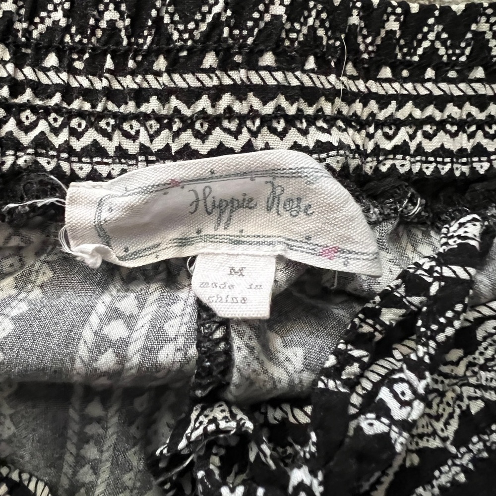 Patterned cuffed pants - Picture 2 of 3